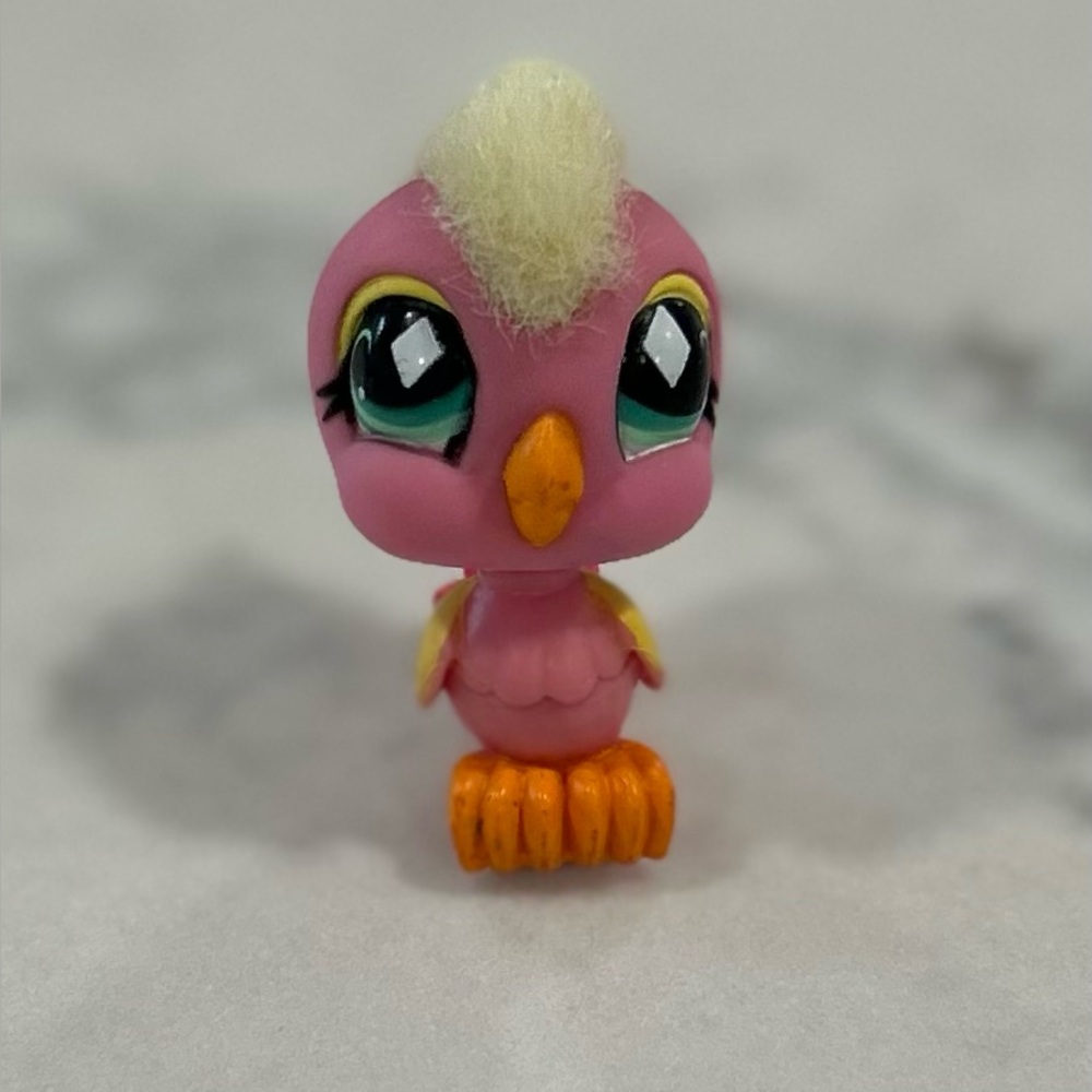 Vintage Hasbro Littlest Pet Shop Cockatoo #489